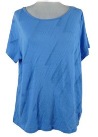 Dámské modré vzorované tričko M&S