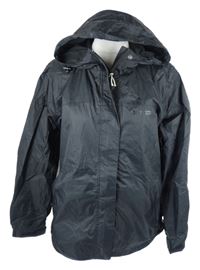 Dámská černá šusťáková outdoorová podzimní bunda s kapucí Mountain Warehouse 