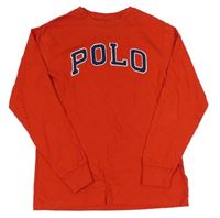 Černé triko s logem Ralph Lauren