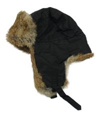 Černá šusťáková beranice s kožešinou Columbia