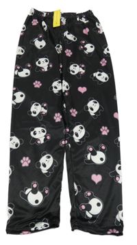 Nové - černé legíny s pandami Shein