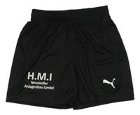 Černé sportovní kraťasy Puma
