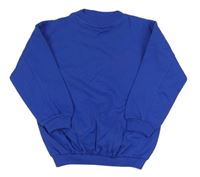 Modrá oversize mikina 