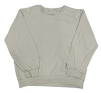 Světlebéžová mikina se srdíčkem 