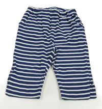 Tmavomodro-bílé pruhované tepláky Jojo Maman Bebé