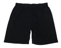 Černé elastické kraťasy