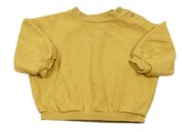 Okrová oversize mikina George 