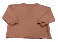 Starorůžová oversize mikina zn. Zara
