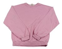 Růžová mikina zn. H&M