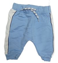 Modro-bílé tepláky C&A