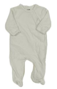 Bílý sametový overal Kiabi 