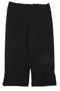 Černé capri tregíny s puky H&M