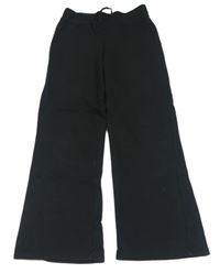 Černé wide leg tepláky Y.d