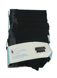 Nové - 6x - Černé boxerky PRIMARK