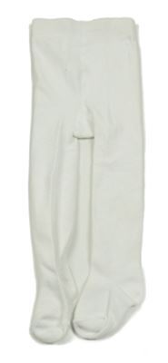 Bílé punčocháče