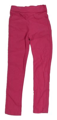 Tmavorůžové džegíny