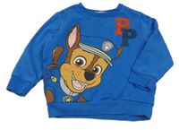 Cobaltově modrá mikina s PAW PATROL - Chase nickelodeon