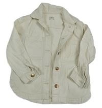 Smetanová riflová košilová bunda F&F