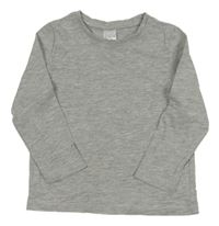 Šedé melírované triko C&A