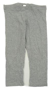 Šedé melírované capri legíny H&M