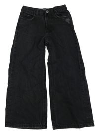 Černé wide leg rifle MANGO