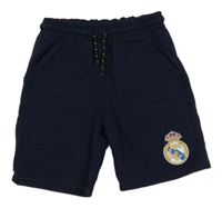 Tmavomodré teplákové kraťasy Real Madrid LC Waikiki