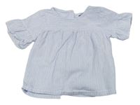 Modro-bílé pruhované tričko Bluezoo