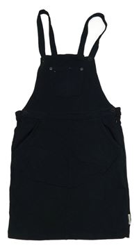 Černé teplákové laclové šaty Tumble ´n Dry