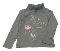 Šedý rolák s teniskami Vertbaudet