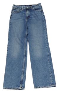 Modré loose rifle H&M