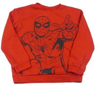 Červená mikina se Spidermanem zn. H&M