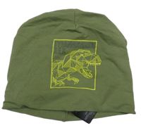 Khaki čepice s dinem H&M