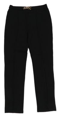 Černé tregíny se sponou River Island