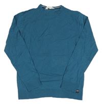 Petrolejový lehký svetr H&M
