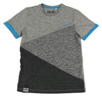 Šedé melírované sportovní tričko C&A