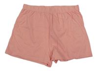Růžové bavlněné kraťasy 
