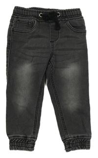 Tmavošedé teplákové cuff rifle Lupilu