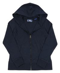 Tmavomodrá propínací mikina s kapucí Jack&Jones