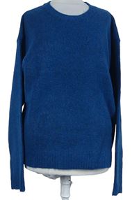 Dámský petrolejový vlněný svetr Shein 