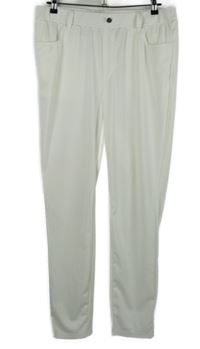 Dámské bílé teplákové kalhoty 