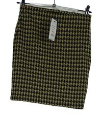 Nové - Dámská černo-béžová vzorovaná minisukně New Look 