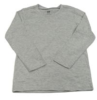 Světlešedé triko H&M