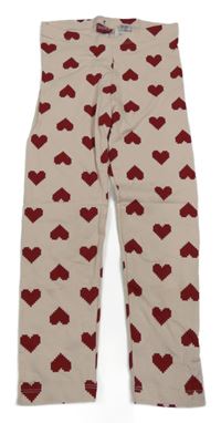 Světlerůžové tregíny se srdíčky Lupilu