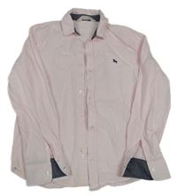 Světlerůžová košile s výšivkou H&M