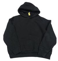 Černá oversize mikina s kapucí Friboo