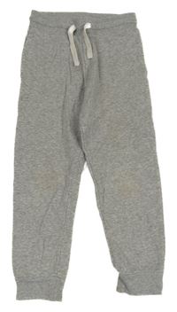 Šedé melírované tepláky H&M