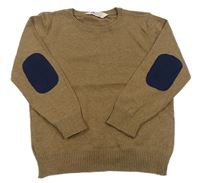 Hnědý svetr H&M