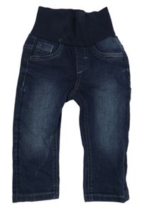 Tmavomodré rifle s úpletovým pasem S. Oliver