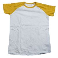 Bílo-žluté tričko Next 