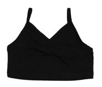 Černý crop top Shein 
